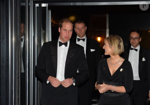 Le prince William assiste au diner de gala du 150eme anniversaire de "The Football Association", dont il est le president, a Londres. Le 26 octobre 2013 26th October, 2013