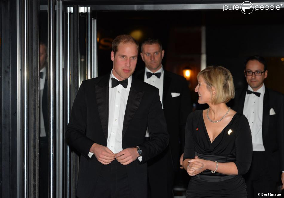Le prince William assiste au diner de gala du 150eme anniversaire de &quot;The Football Association&quot;, dont il est le president, a Londres. Le 26 octobre 2013 26th October, 2013
