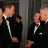 Geoff Hurst et Martin Peters - Le prince William assiste au diner de gala du 150eme anniversaire de "The Football Association", dont il est le president, a Londres. Le 26 octobre 2013