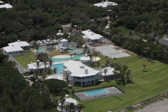 Maison de Céline Dion en Floride, photographiée en mai 2010.