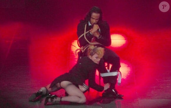 Exclu - Madonna lors du passage du MDNA Tour à l'Olympia, le 26 juillet 2012. 