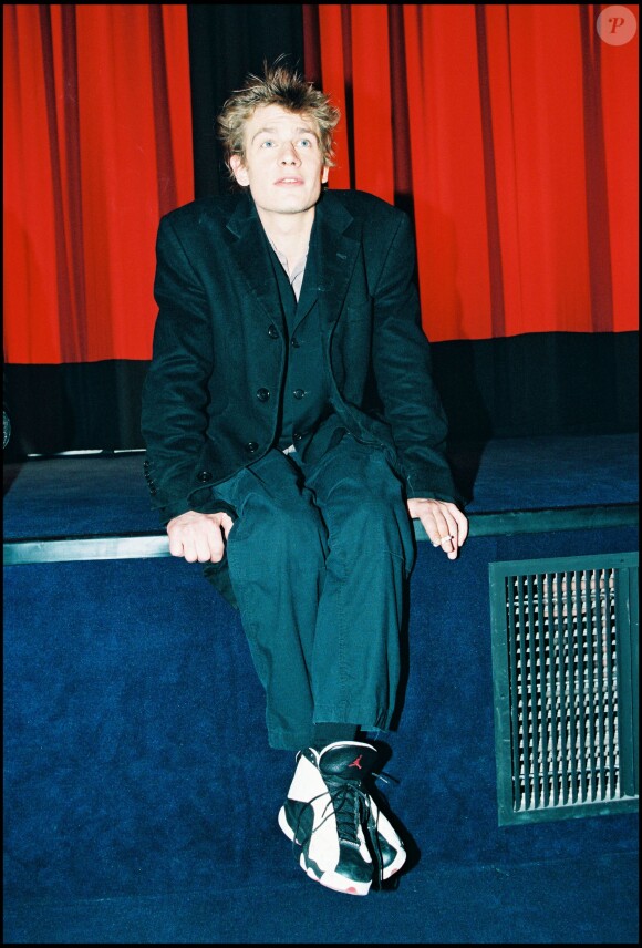 Guillaume Depardieu à Paris, le 15 avril 1998.