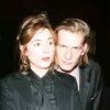 Guillaume et Julie Depardieu à Paris, le 8 novembre 2002.