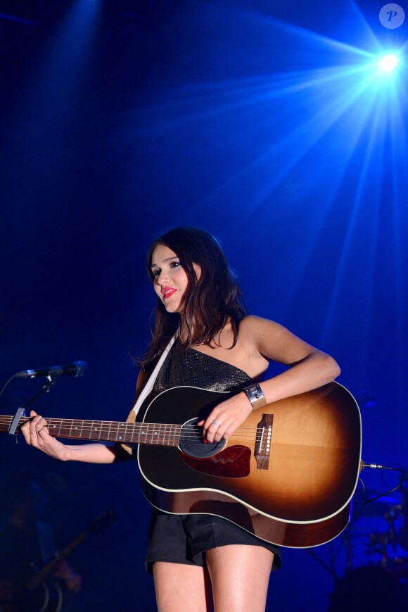 Joyce Jonathan en concert au Trianon, à Paris, le 29 octobre 2013.