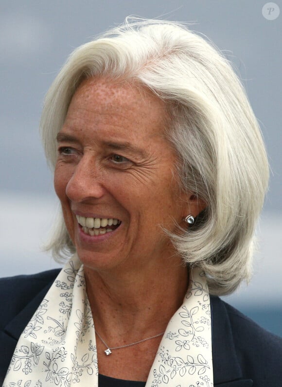 Christine Lagarde - Sommet du G20 à Saint-Pétersbourg en Russie le 6 septembre 2013.