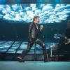Exclusif - Le rockeur Johnny Hallyday en concert au Palais Omnisports de Paris Bercy pour son 70e anniversaire dans le cadre du "Born Rocker Tour", le 15 juin 2013.