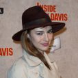 Louise Bourgoin à l'avant-première du film Inside Llewyn Davis à Paris. Le 16 octobre 2013.