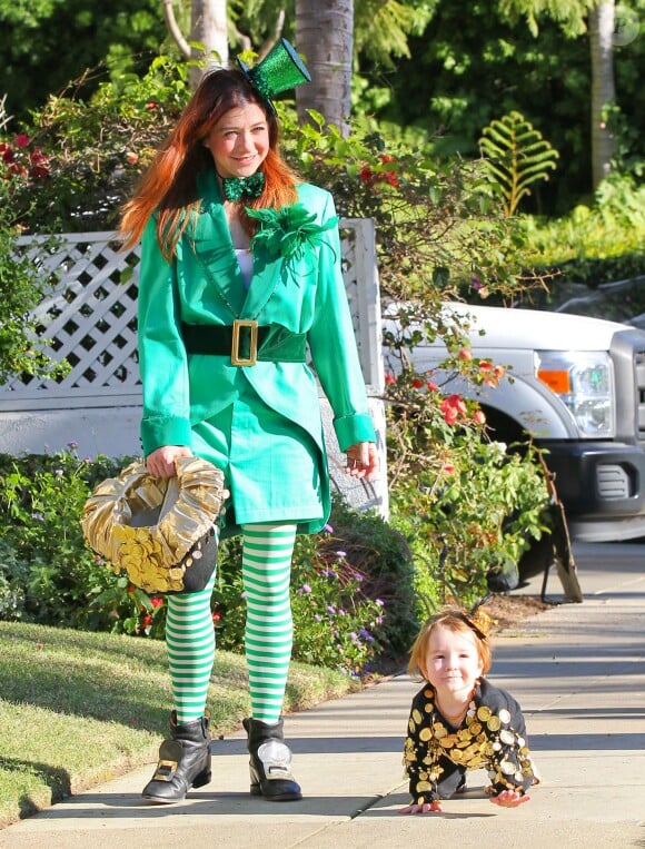 Alyson Hannigan et sa fille Keeva pour Halloween 2013