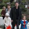 Ben Affleck et Jennifer Garner avec leurs enfants Violet, Seraphina, et Samuel pour Halloween 2013