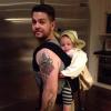 JAck Osbourne et sa fille pearl pour Halloween 2013