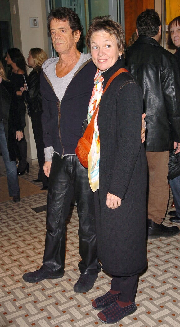 Lou Reed et Laurie Anderson en janvier 2006 à New York