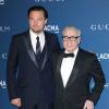 Leonardo DiCaprio et Martin Scorsese à la soirée du gala "LACMA 2013 Art + Film" à Los Angeles, le 2 novembre 2013