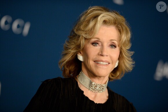 Jane Fonda à la soirée du gala "LACMA 2013 Art + Film" à Los Angeles, le 2 novembre 2013