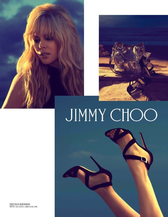 Nicole Kidman transformée en icône sixties  dans la campagne Jimmy Choo Cruise 2014