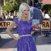 Tori Spelling est allée faire la promotion de son nouveau livre "Spelling It Like It Is" sur le plateau de l'émission "Extra" à Universal City. Le 6 novembre 2013.