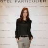 Ophélie Meunier à l'inauguration du magasin "Hotel Particulier" à Paris, le 6 novembre 2013.