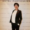 Julie Ferrier à l'inauguration du magasin "Hotel Particulier" à Paris, le 6 novembre 2013.