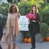 Exclusif - Maria Shriver fête son 58eme anniversaire en compagnie de ses filles Katherine Schwarzenegger et Christina Schwarzenegger, et d'Oprah Winfrey au restaurant Geoffrey's à Malibu, le 6 novembre 2013.