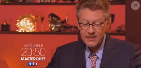 Sébastien Demorand dans Masterchef 4, épisode 7, le 8 novembre 2013 sur TF1.