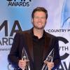 Blake Shelton récompensé lors des 47e CMA Awards à Nashville, le 6 novembre 2013.