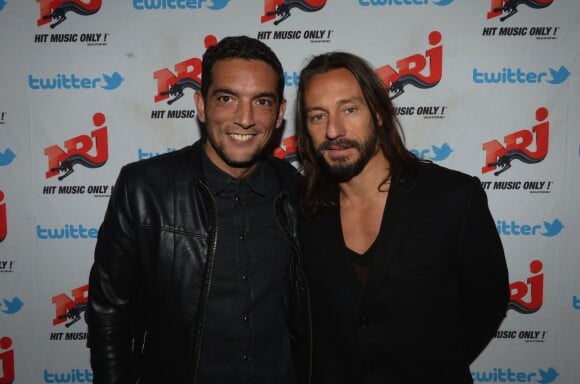 Bob Sinclar et Antoine Clamaran aux NRJ DJ Awards, au Grimaldi Forum de Monaco le 6 novembre 2013.