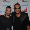 Morgan Serrano et Jean-Roch aux NRJ DJ Awards, au Grimaldi Forum de Monaco le 6 novembre 2013.