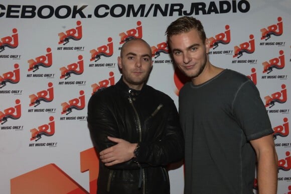 Shotek aux NRJ DJ Awards, au Grimaldi Forum de Monaco le 6 novembre 2013.