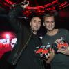 Showtek aux NRJ DJ Awards, au Grimaldi Forum de Monaco le 6 novembre 2013.