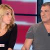 Lola Marois et Jean-Marie Bigard, sur le plateau de Jusqu'ici tout va bien, sur France 2, le vendredi 8 novembre 2013.