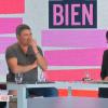 Lola, Jean-Marie Bigard et Sophia Aram sur le plateau de Jusqu'ici tout va bien, sur France 2, le vendredi 8 novembre 2013.