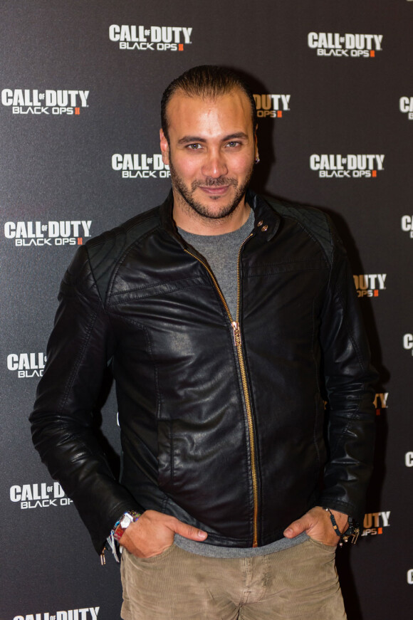 Merwan Rim - Soirée pour la sortie du Jeux "Call Of Duty Black ops 2" à Paris le 12 novembre 2012.