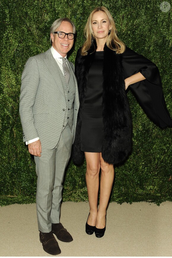 Tommy Hilfiger et Dee assistent à la 10e remise du prix CFDA/Vogue Fashion Fund aux Spring Studios. New York, le 11 novembre 2013.