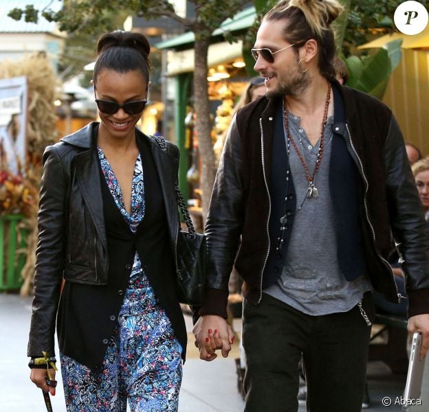 Zoe Saldana, heureuse mais surtout amoureuse, ne jure que par son mari