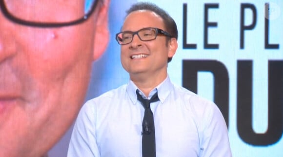 Le juré Jean-Marc Généreux sur le plateau du Tube, sur Canal+, le samedi 26 octobre 2013.