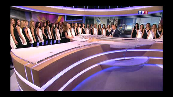 Miss France 2014 : Les 33 Miss régionales s'invitent sur le JT !