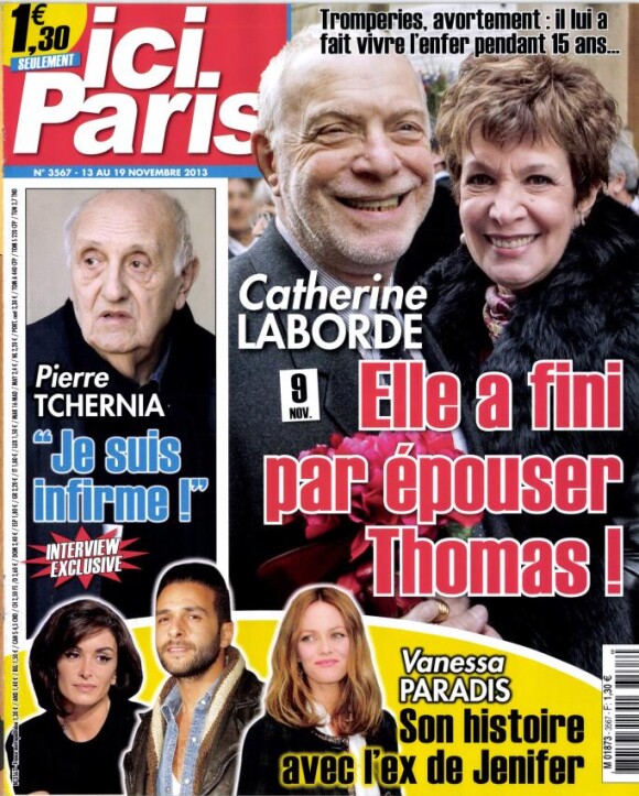 Magazine Ici Paris du 13 au 19 novembre 2013.