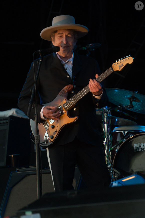 Bob Dylan en concert en Anglette, le 30 juin 2012.