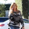 Le top Heidi Klum est allée chercher un café au Starbucks avec sa fille Lou Samuel à Santa Monica. Le 14 novembre