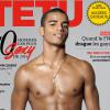 Brahim Zaibat en couverture du magazine Têtu du mois de décembre 2013.