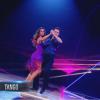 Laetitia Milot et Christian Millette - Demi-finale de "Danse avec les stars 4" sur TF1. Le 16 novembre 2013.