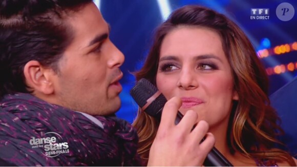 Laetitia Milot et Christophe Licata - Demi-finale de "Danse avec les stars 4" sur TF1. Le 16 novembre 2013.