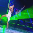 Brahim Zaibat et Katrina Patchett - Demi-finale de "Danse avec les stars 4" sur TF1. Le 16 novembre 2013.