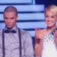 Brahim Zaibat et Katrina Patchett - Demi-finale de "Danse avec les stars 4" sur TF1. Le 16 novembre 2013.