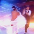 Shy'm et Maxime Dereymez dans "Danse avec les stars 4" sur TF1. Le 16 novembre 2013.