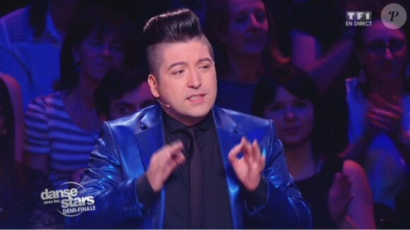Chris Marques - Demi-finale de "Danse avec les stars 4" sur TF1. Le 16 novembre 2013.