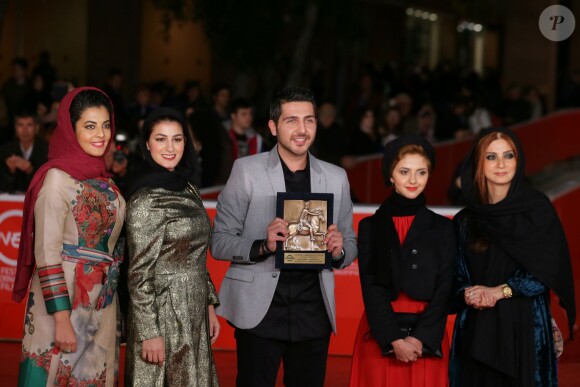 L'équipe du film Acrid lors de la clôture du Festival international du film de Rome le 16 novembre 2013