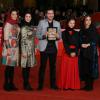L'équipe du film Acrid (Gass) lors de la clôture du Festival international du film de Rome le 16 novembre 2013