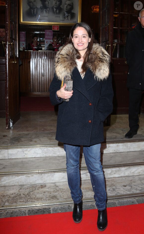 Marie Gillain arrivant à la soirée du 52e Gala de l'Union des artistes au Cirque d'hiver à Paris le 18 Novembre 2013