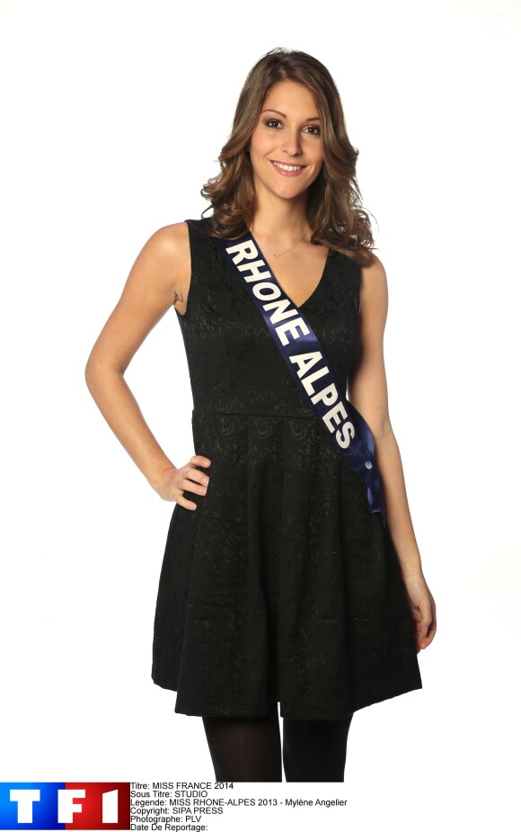 Mylène Angelier, Miss Rhônes-Alpes 2013, candidate pour Miss France 2014