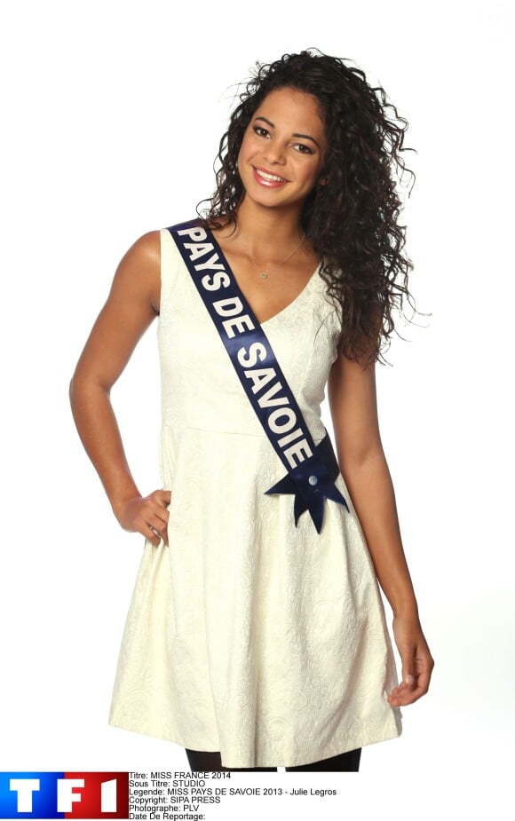Julie Legros, Miss Pays de Savoie 2013, candidate pour Miss France 2014
